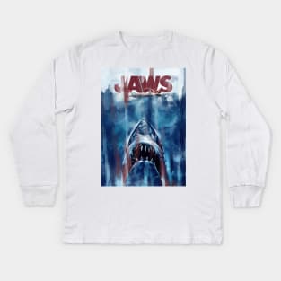 Jaws Kids Long Sleeve T-Shirt